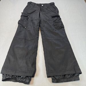 Triple Nickel Insulated Snow Pants Black Waterproof Ski Snowboard Size 12